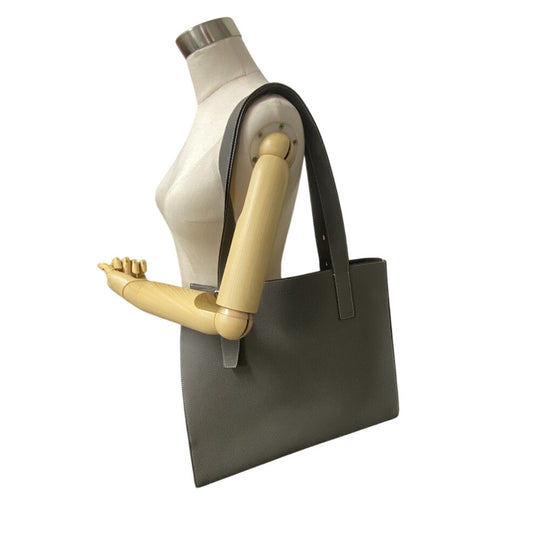 BONAVENTURA Handbag Leather, Epi Leather gray Nicolas Women Used Authentic