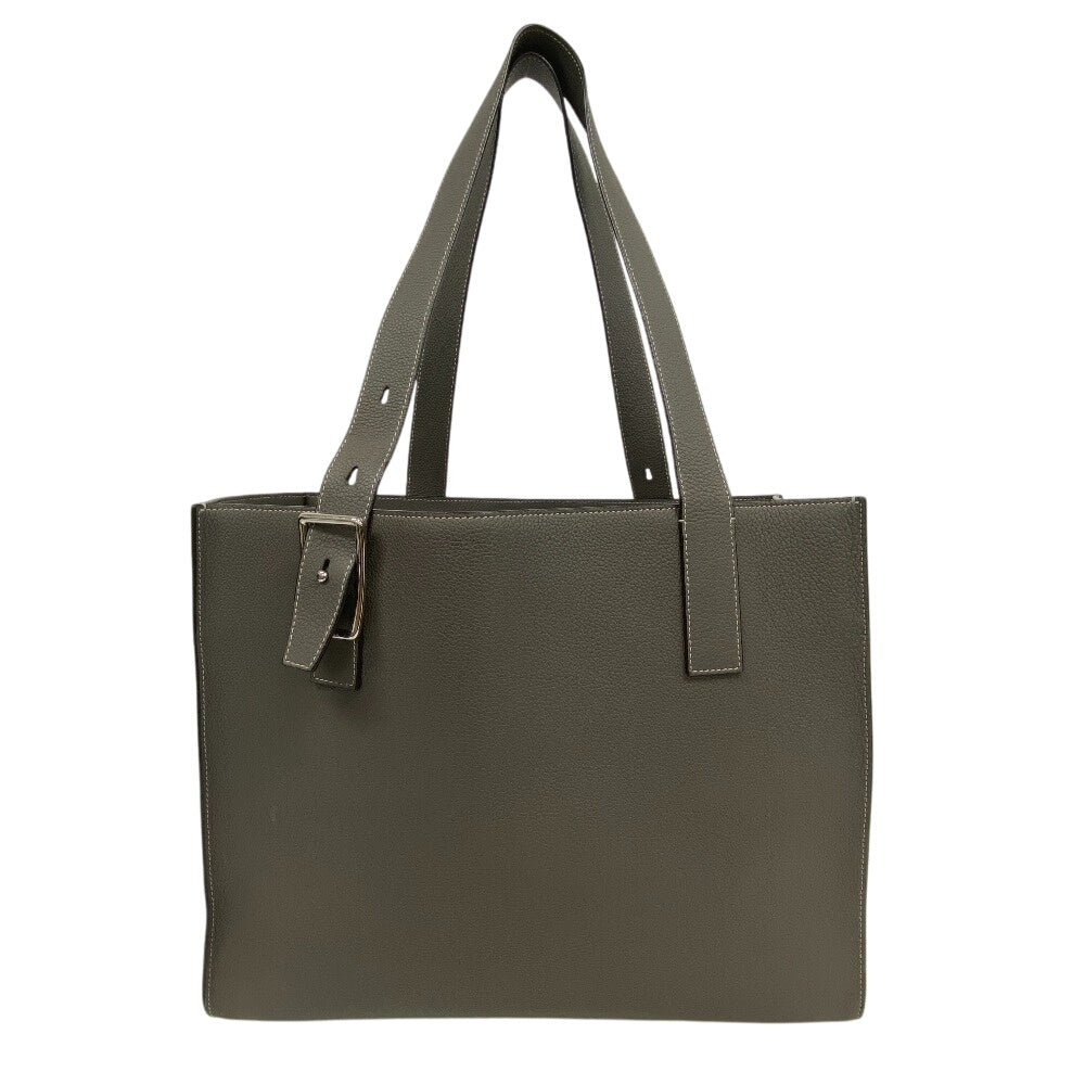 BONAVENTURA Handbag Leather, Epi Leather gray Nicolas Women Used Authentic
