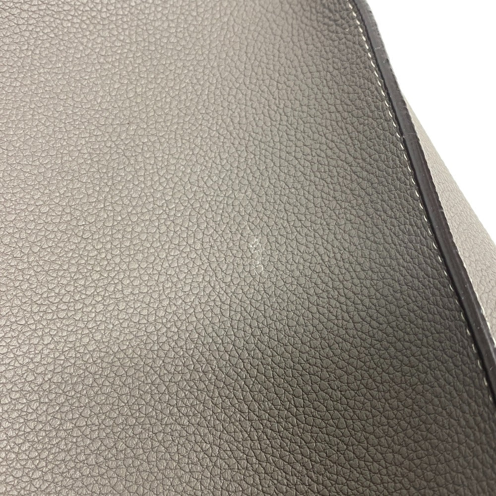 BONAVENTURA Handbag Leather, Epi Leather gray Nicolas Women Used Authentic