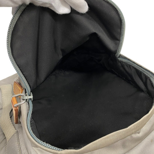 PRADA Backpack 1BZ039 Nylon, Leather gray Test Women(Unisex) Used Authentic