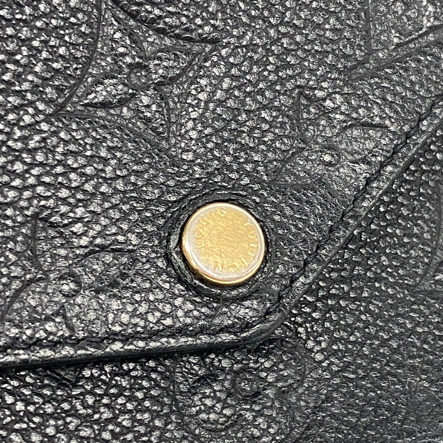 LOUIS VUITTON Pochette M82477 leather Noir Monogram Ann Platt Pochette Felice Women Used Authentic