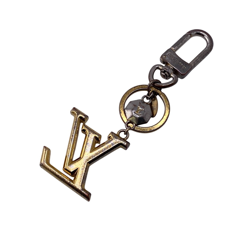LOUIS VUITTON charm M65216 metal gold LV Facet unisex(Unisex) Used Authentic