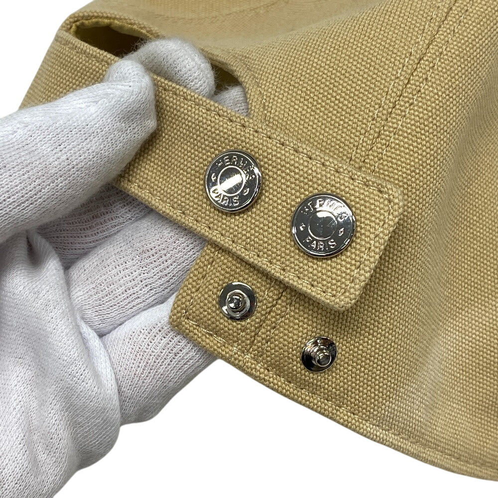 HERMES cap cotton beige Serena Seashell unisex(Unisex) 58 Used Authentic