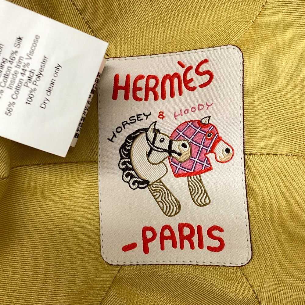 HERMES cap cotton beige Serena Seashell unisex(Unisex) 58 Used Authentic