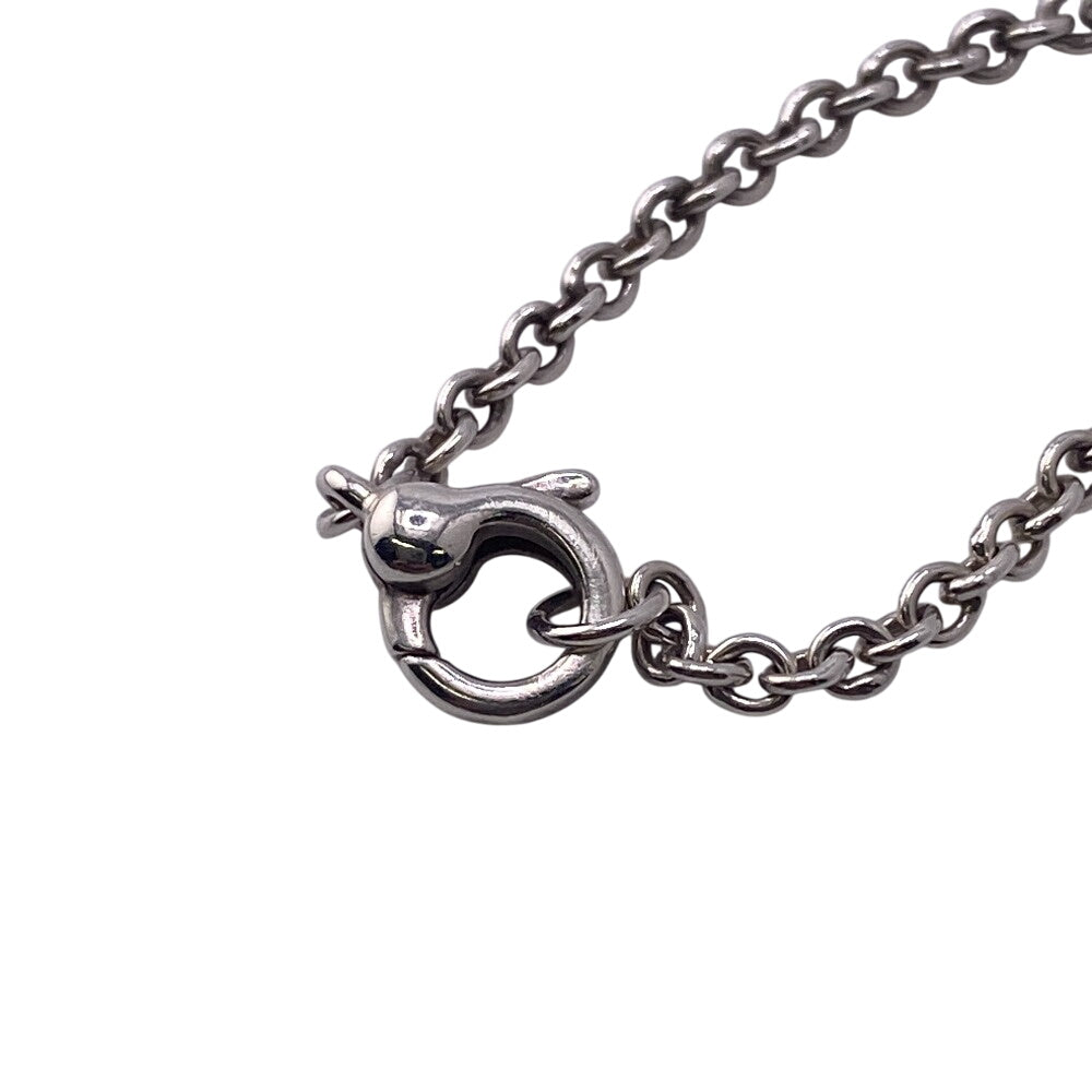 TIFFANY&Co. bracelet Silver925 Silver Full heart Return to TIFFANY & Co. Women Used Authentic