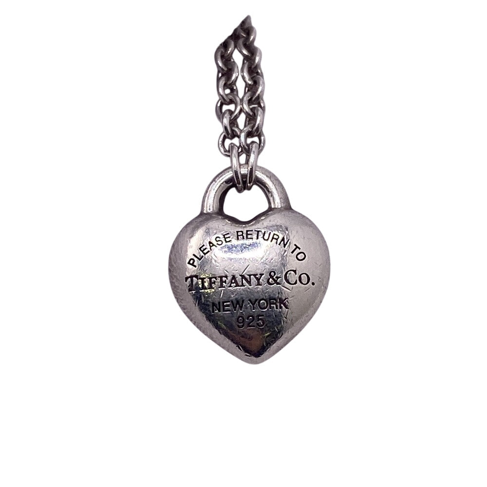 TIFFANY&Co. bracelet Silver925 Silver Full heart Return to TIFFANY & Co. Women Used Authentic