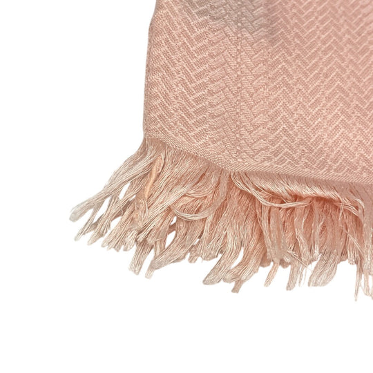 HERMES Stall Cashmere, Silk pink Bookplate New Libris Women Used Authentic