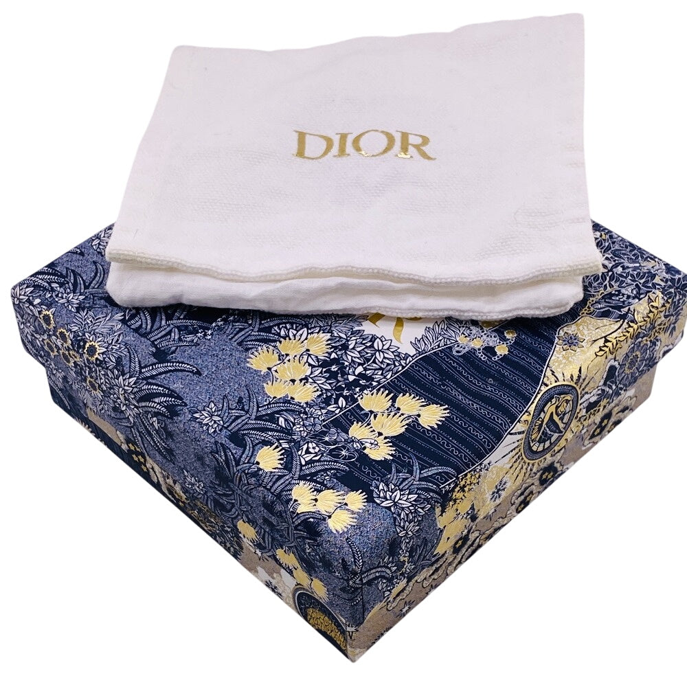 Dior choker Gold Plated , Fabric black Jadior Women Used Authentic