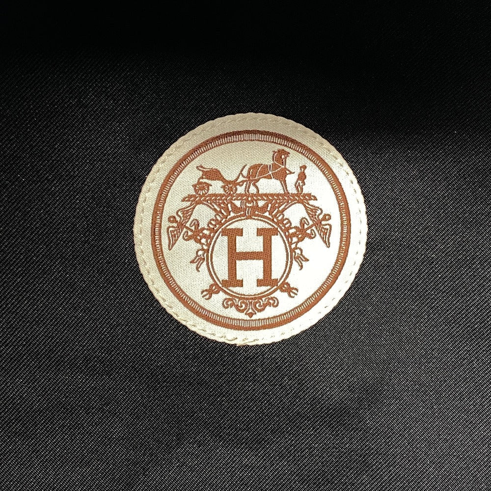 HERMES beret cashmere gray charm Charbon Saint Honor Women(Unisex) 58 Used Authentic
