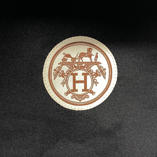 HERMES beret cashmere gray charm Charbon Saint Honor Women(Unisex) 58 Used Authentic