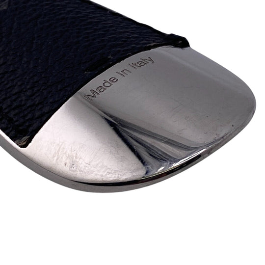 Berluti charm leather black Shoehorn Calligraphy mens Used Authentic