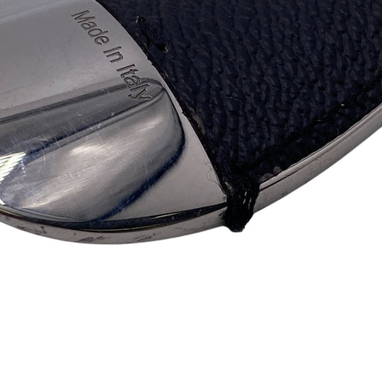 Berluti charm leather black Shoehorn Calligraphy mens Used Authentic