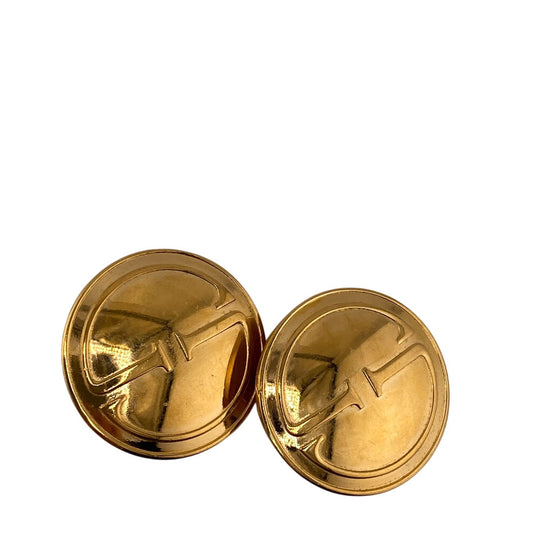 GUCCI Earring Gold Plated gold Women Used Authentic