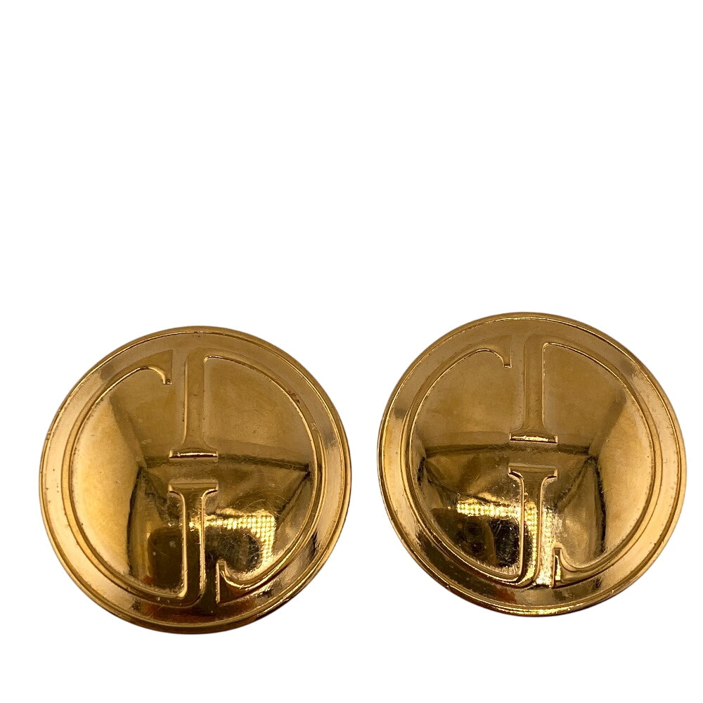 GUCCI Earring Gold Plated gold Women Used Authentic
