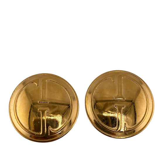 GUCCI Earring Gold Plated gold Women Used Authentic