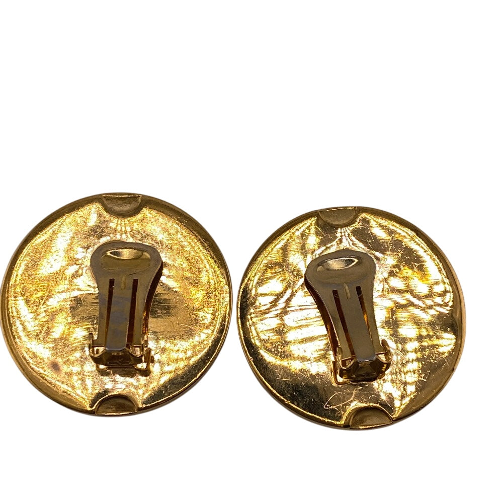 GUCCI Earring Gold Plated gold Women Used Authentic