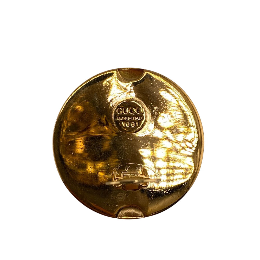 GUCCI Earring Gold Plated gold Women Used Authentic