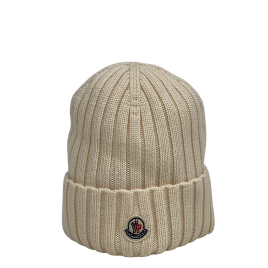 MONCLER knit A9327 wool beige Women(Unisex) 045 Used Authentic