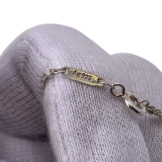 TIFFANY&Co. bracelet 37088412 Silver925, Rubedo Metal Silver Interlocking circle Women Used Authentic