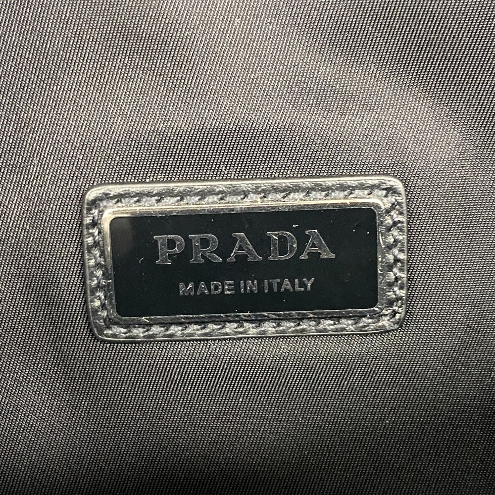 PRADA Sling bag 2VH174 Nylon, Recycled Polyamide gray Re-Nylon mens(Unisex) Used Authentic
