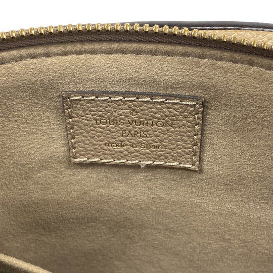 LOUIS VUITTON Handbag M58914 leather Turtrail Claim Monogram Empreinte Bicolor Petit Palais PM Women Used Authentic