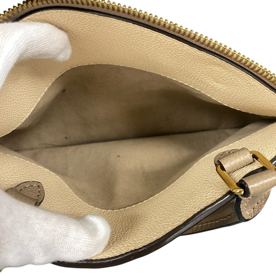 LOUIS VUITTON Handbag M58914 leather Turtrail Claim Monogram Empreinte Bicolor Petit Palais PM Women Used Authentic