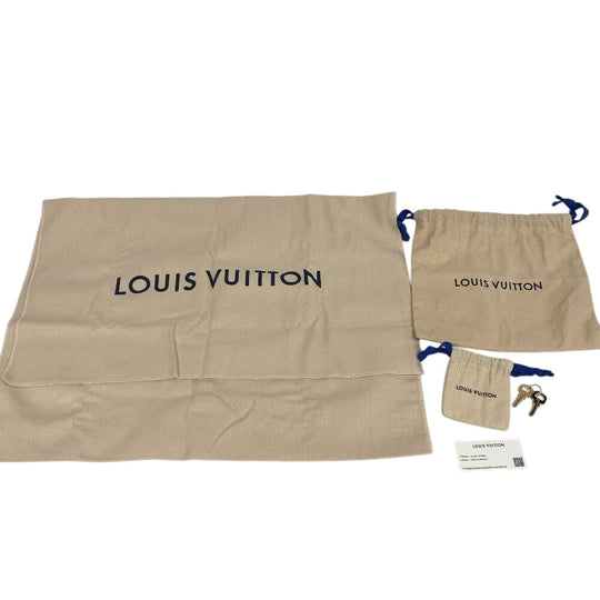 LOUIS VUITTON Handbag M58914 leather Turtrail Claim Monogram Empreinte Bicolor Petit Palais PM Women Used Authentic