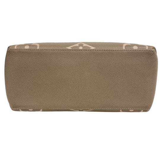 LOUIS VUITTON Handbag M58914 leather Turtrail Claim Monogram Empreinte Bicolor Petit Palais PM Women Used Authentic