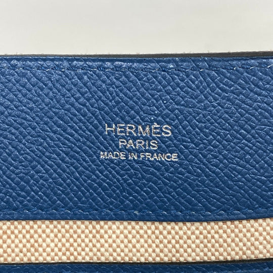 HERMES Tote Bag Epsom beige Maxi box cab 30 Women Used Authentic