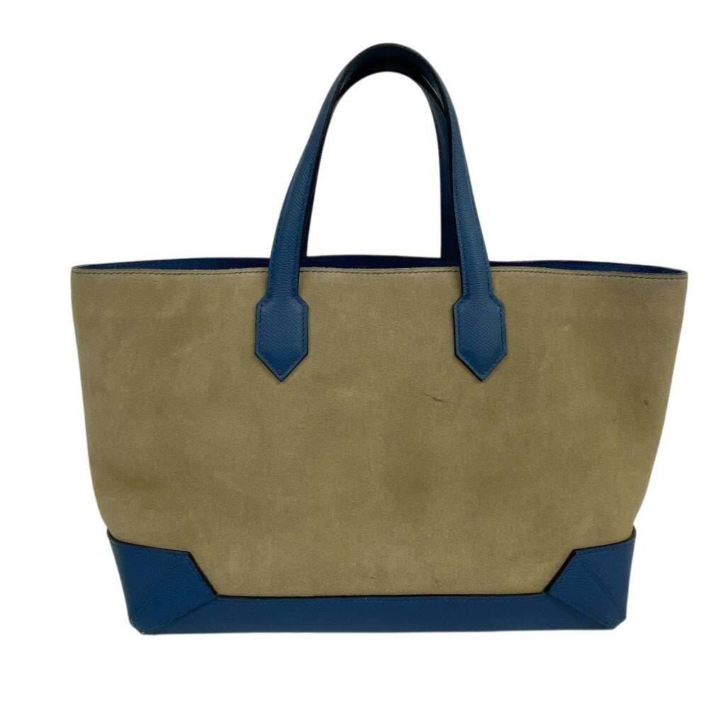 HERMES Tote Bag Epsom beige Maxi box cab 30 Women Used Authentic