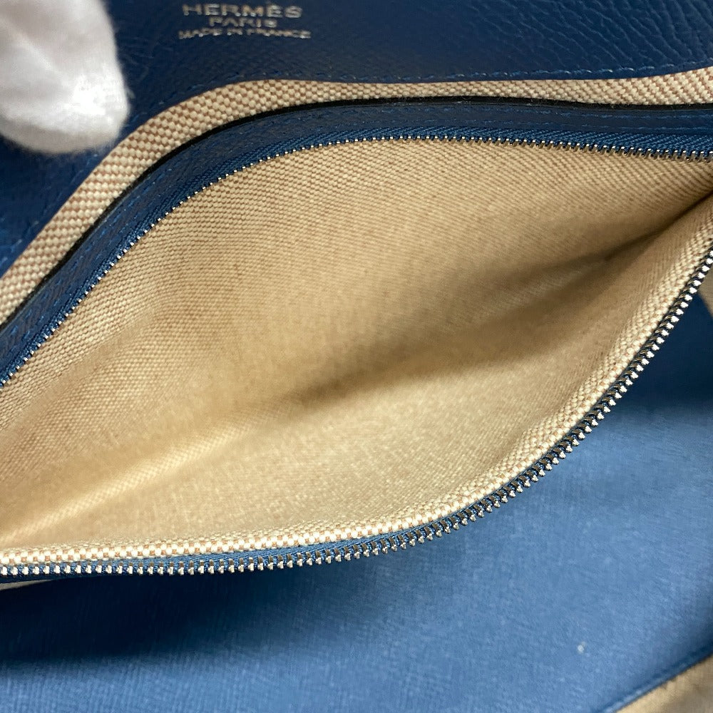 HERMES Tote Bag Epsom beige Maxi box cab 30 Women Used Authentic