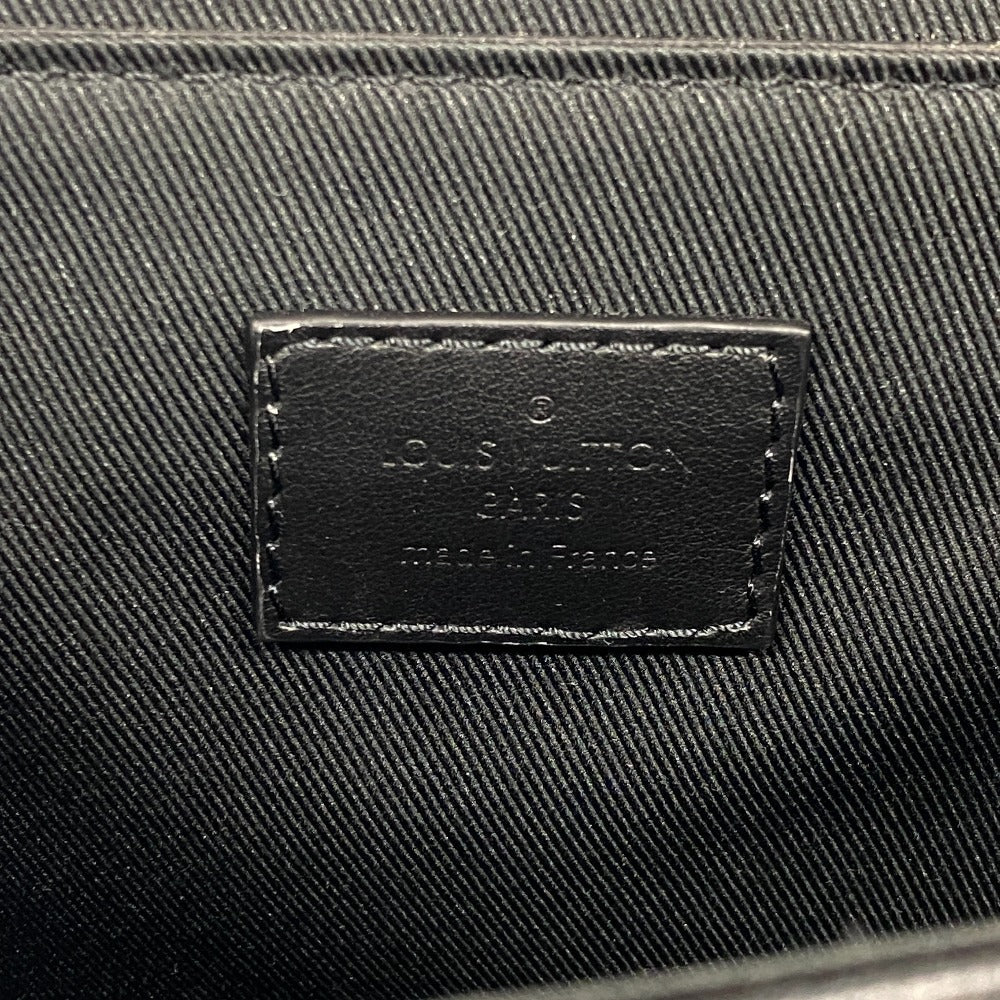 LOUIS VUITTON Shoulder Bag M82774 Monogram Eclipse black Monogram Eclipse Nano Steamer mens Used Authentic