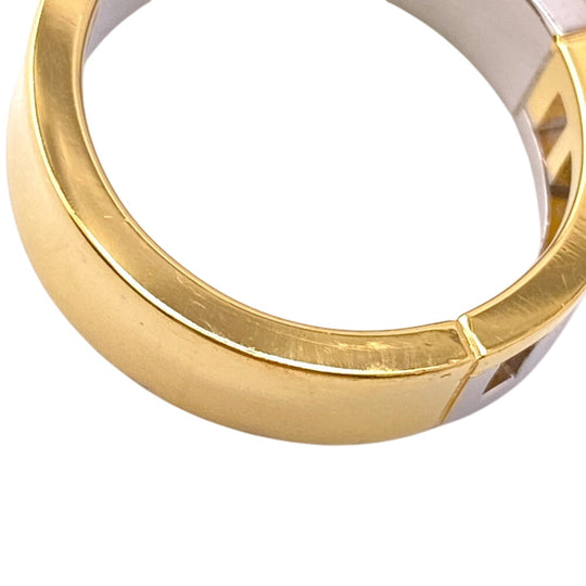 FENDI Ring Gold Plated gold unisex(Unisex) ‚r Used Authentic