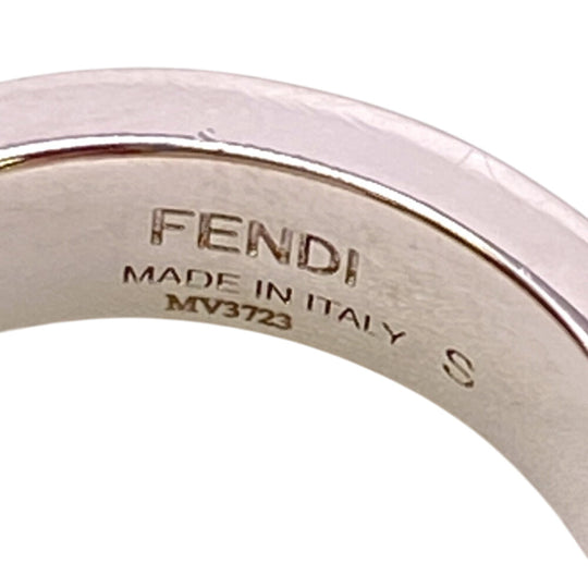 FENDI Ring Gold Plated gold unisex(Unisex) ‚r Used Authentic