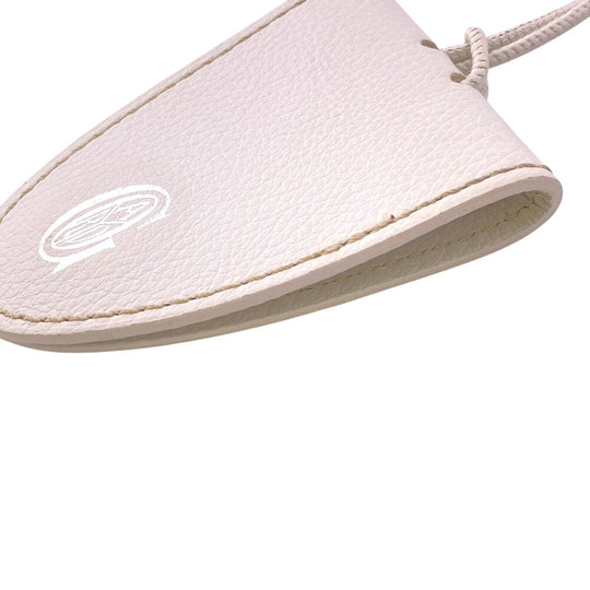 GOYARD Money clip leather white charm mens Used Authentic
