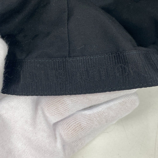 LOUIS VUITTON cap MP2334 lambskin Gray type Vuitton MP2334 Newsboy cap tie & diquill 1.0 mens Used Authentic