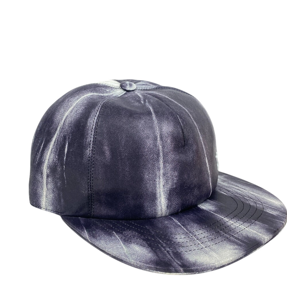 LOUIS VUITTON cap MP2334 lambskin Gray type Vuitton MP2334 Newsboy cap tie & diquill 1.0 mens Used Authentic