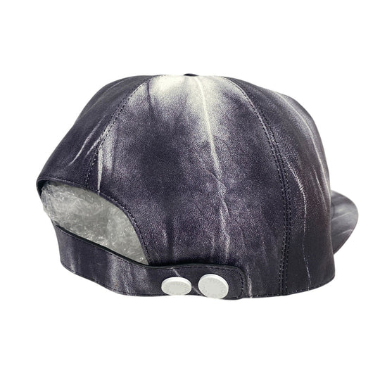 LOUIS VUITTON cap MP2334 lambskin Gray type Vuitton MP2334 Newsboy cap tie & diquill 1.0 mens Used Authentic