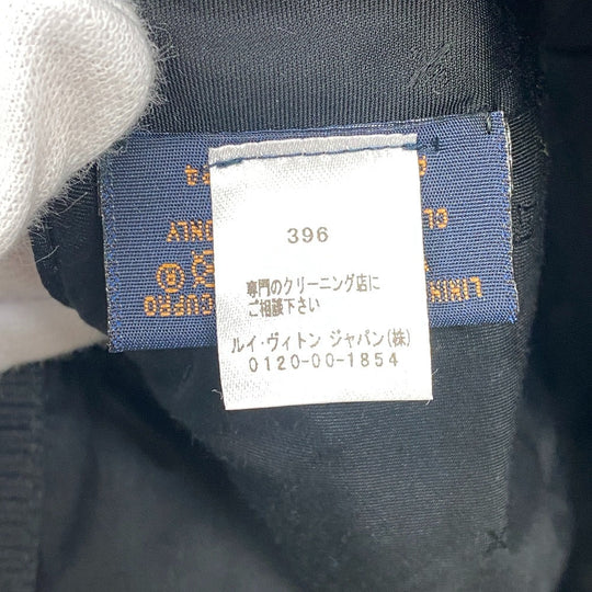 LOUIS VUITTON cap MP2334 lambskin Gray type Vuitton MP2334 Newsboy cap tie & diquill 1.0 mens Used Authentic