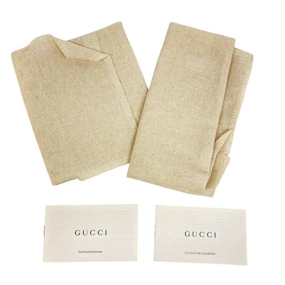 GUCCI Coin case 721903 leather black Adidas Collaboration Card Case Trefoil Leather Shoulder Pouch Women(Unisex) Used Authentic