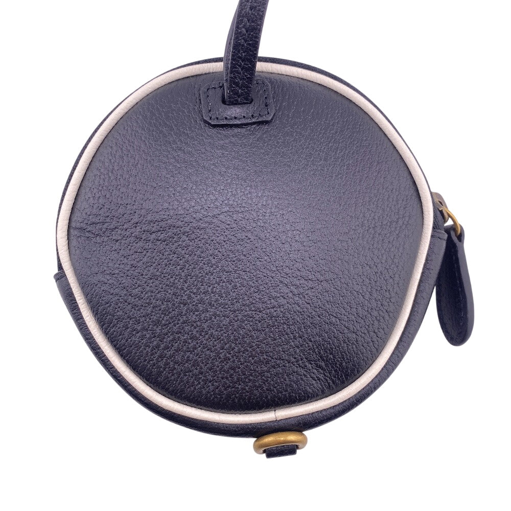 GUCCI Coin case 721903 leather black Adidas Collaboration Card Case Trefoil Leather Shoulder Pouch Women(Unisex) Used Authentic