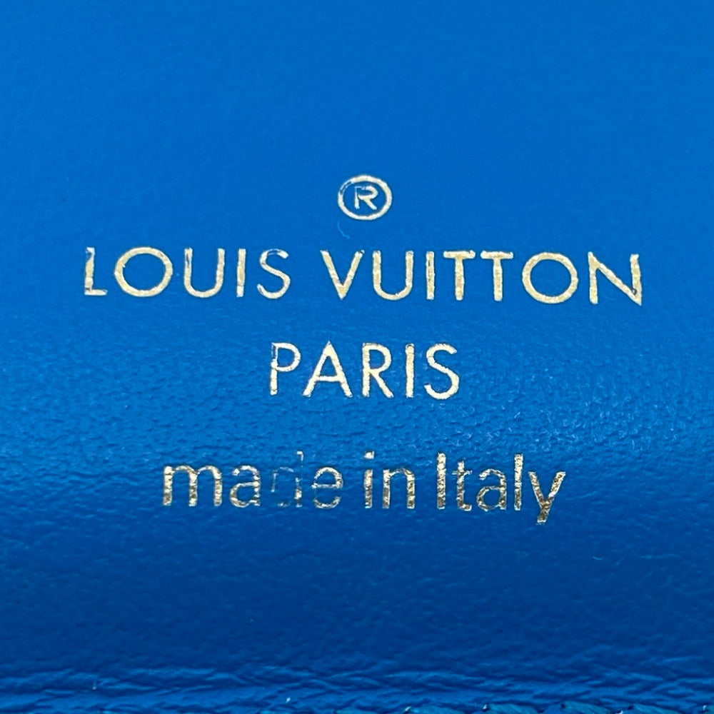 LOUIS VUITTON Tri-fold wallet M69177 leather pink Portefeuille LV Pont Neuf Compact Women Used Authentic