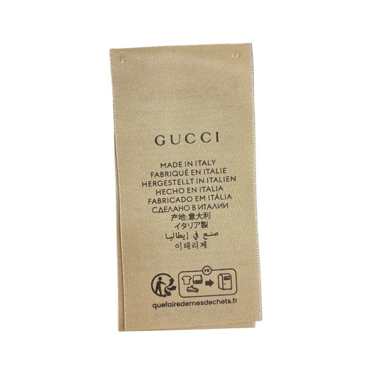 GUCCI Scarf 773426 Wool, Cashmere white Double G Women Used Authentic