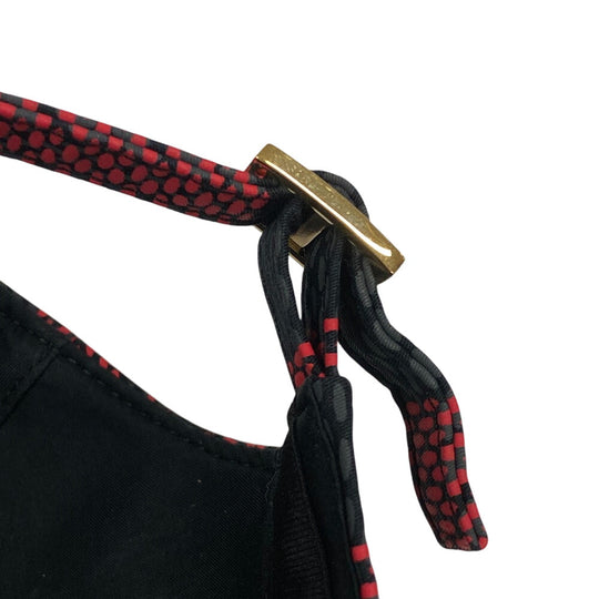 LOUIS VUITTON cap M7360L Cotton, Nylon Red Damier Pop Cap Damier Women(Unisex) Used Authentic