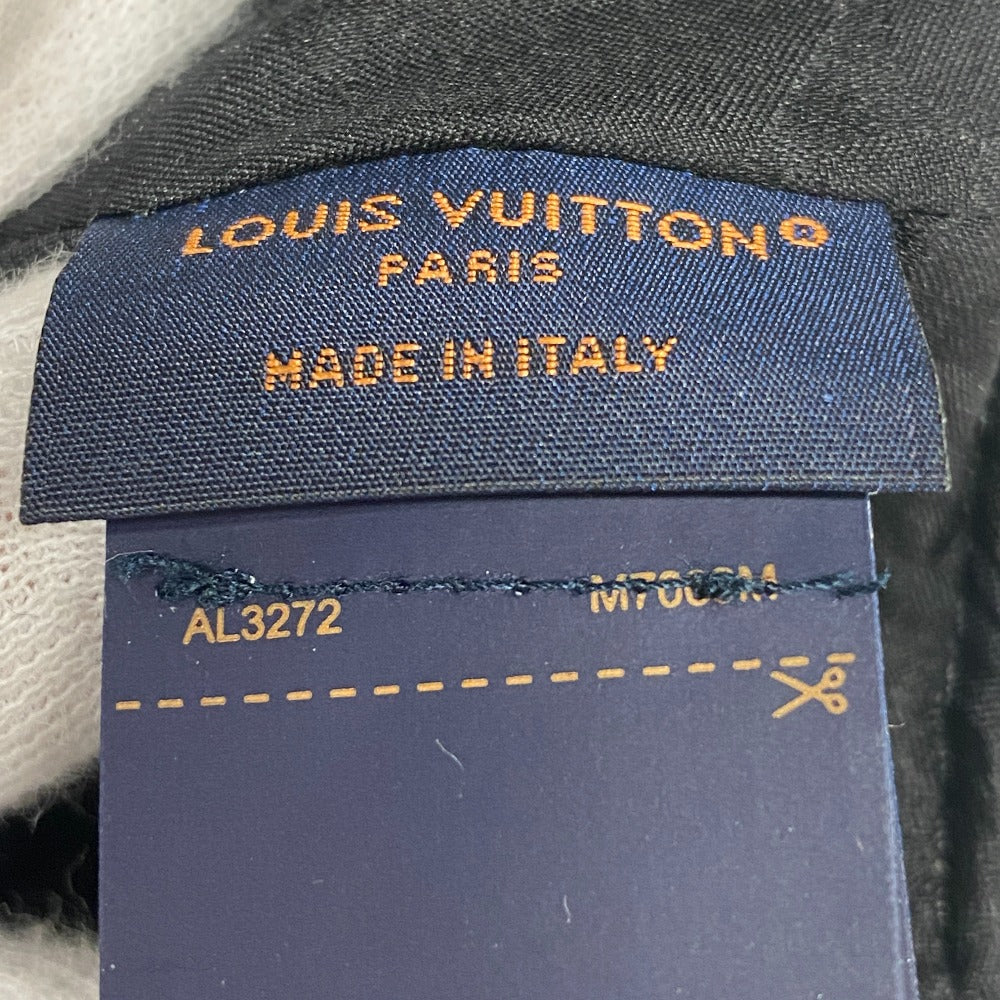 LOUIS VUITTON cap M7003M wool black 1 Monogram Endless Women Used Authentic