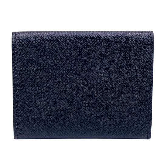 LOUIS VUITTON Card Case M64595 Taiga black Taiga Unvelop Cult Do Visit NM mens(Unisex) Used Authentic