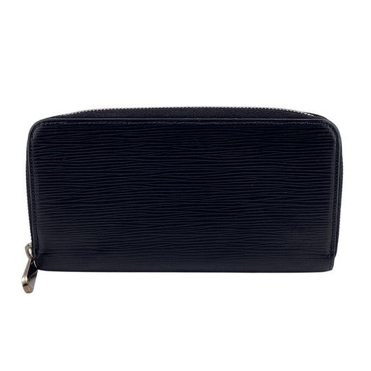 LOUIS VUITTON Long Wallet Purse M61857 Epi black Epi Zippy wallet