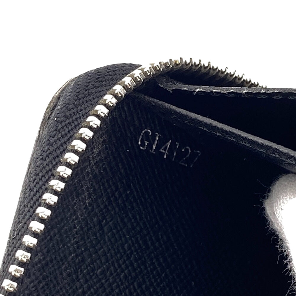 LOUIS VUITTON Long Wallet Purse M61857 Epi black Epi Zippy wallet