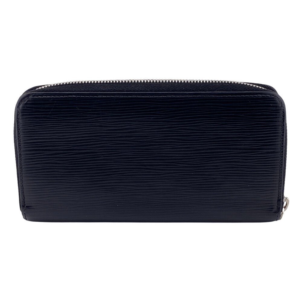 LOUIS VUITTON Long Wallet Purse M61857 Epi black Epi Zippy wallet