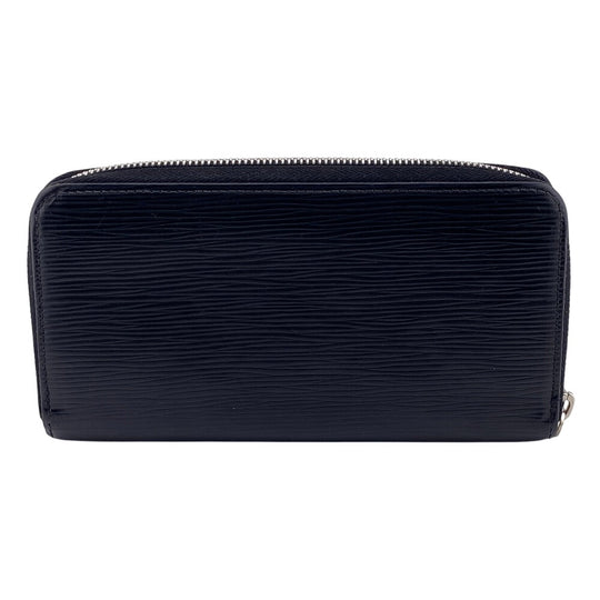 LOUIS VUITTON Long Wallet Purse M61857 Epi black Epi Zippy wallet